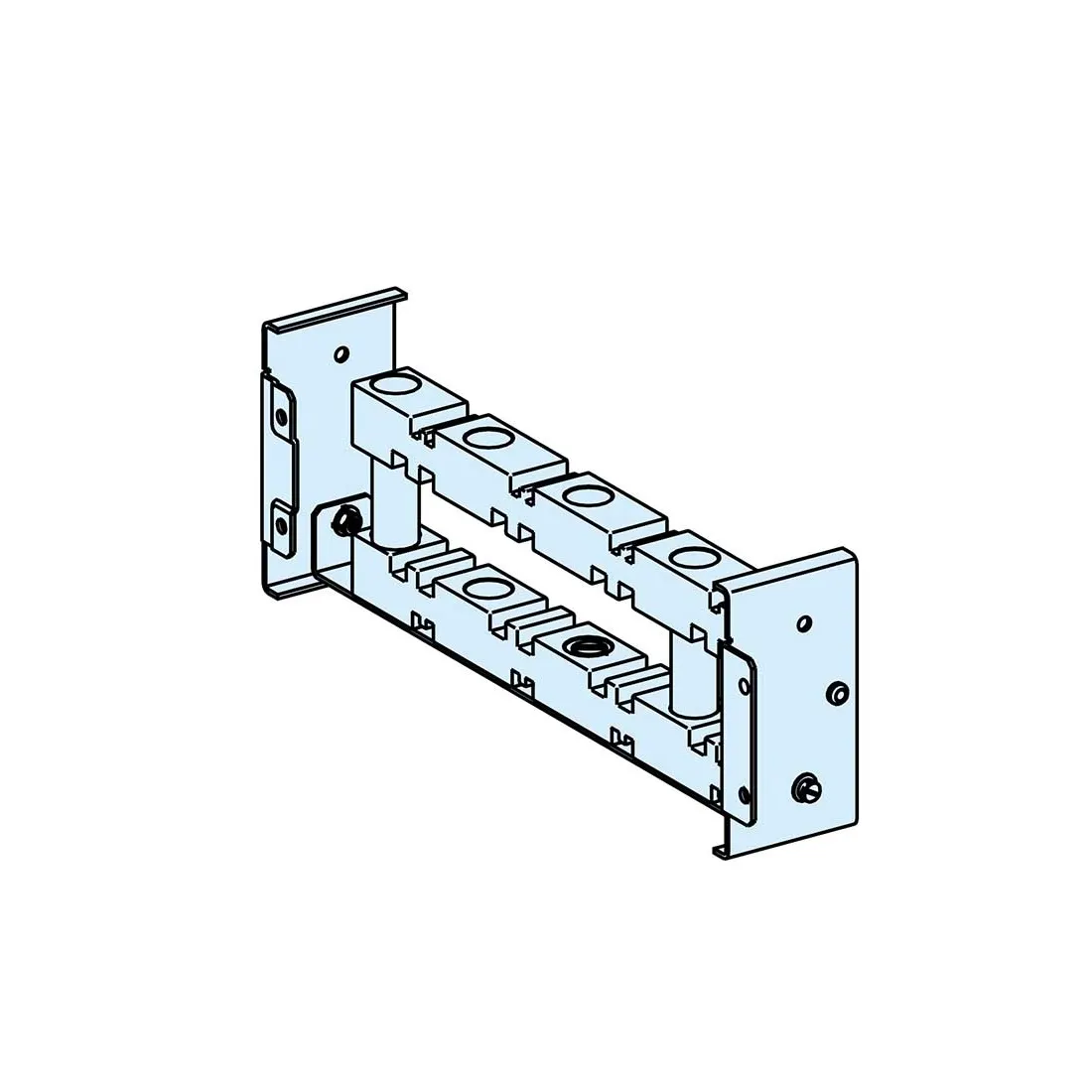 شنايدر - إكسسوار لوحة خدمة - HORIZONTAL FIXED BUSBAR SUPPORT FOR LINERGY BS 5/10MM OR LINERGY LGYE