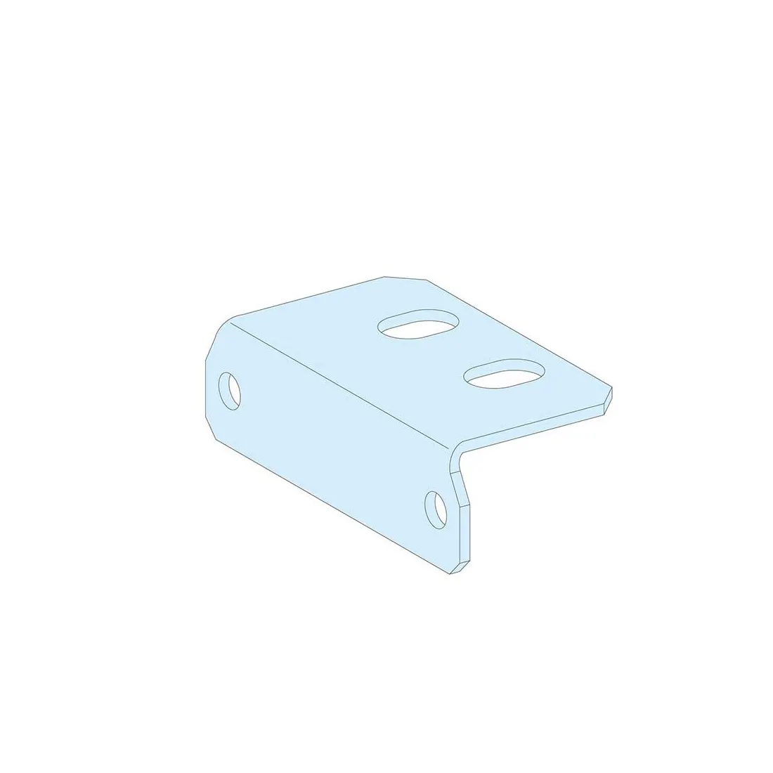 شنايدر - إكسسوار لوحة خدمة - 2 HORIZONTAL PE SUPPORTS LINERGY TB