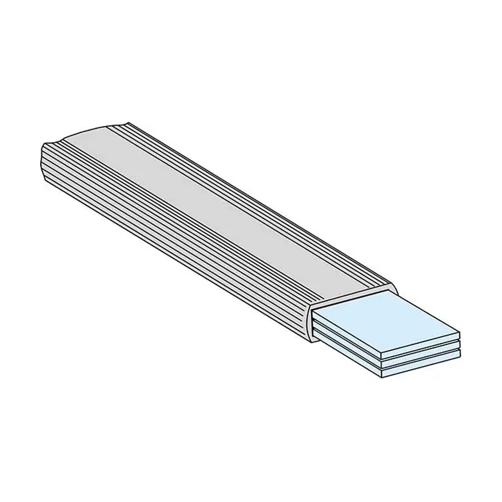 شنايدر - إكسسوار لوحة خدمة - INSULATED FLEX.BAR 20X2 L1800
