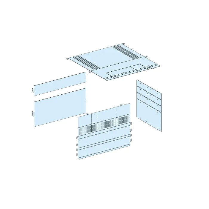 شنايدر - إكسسوار لوحة خدمة - REAR CONN.COV.V.FIX.NS1600