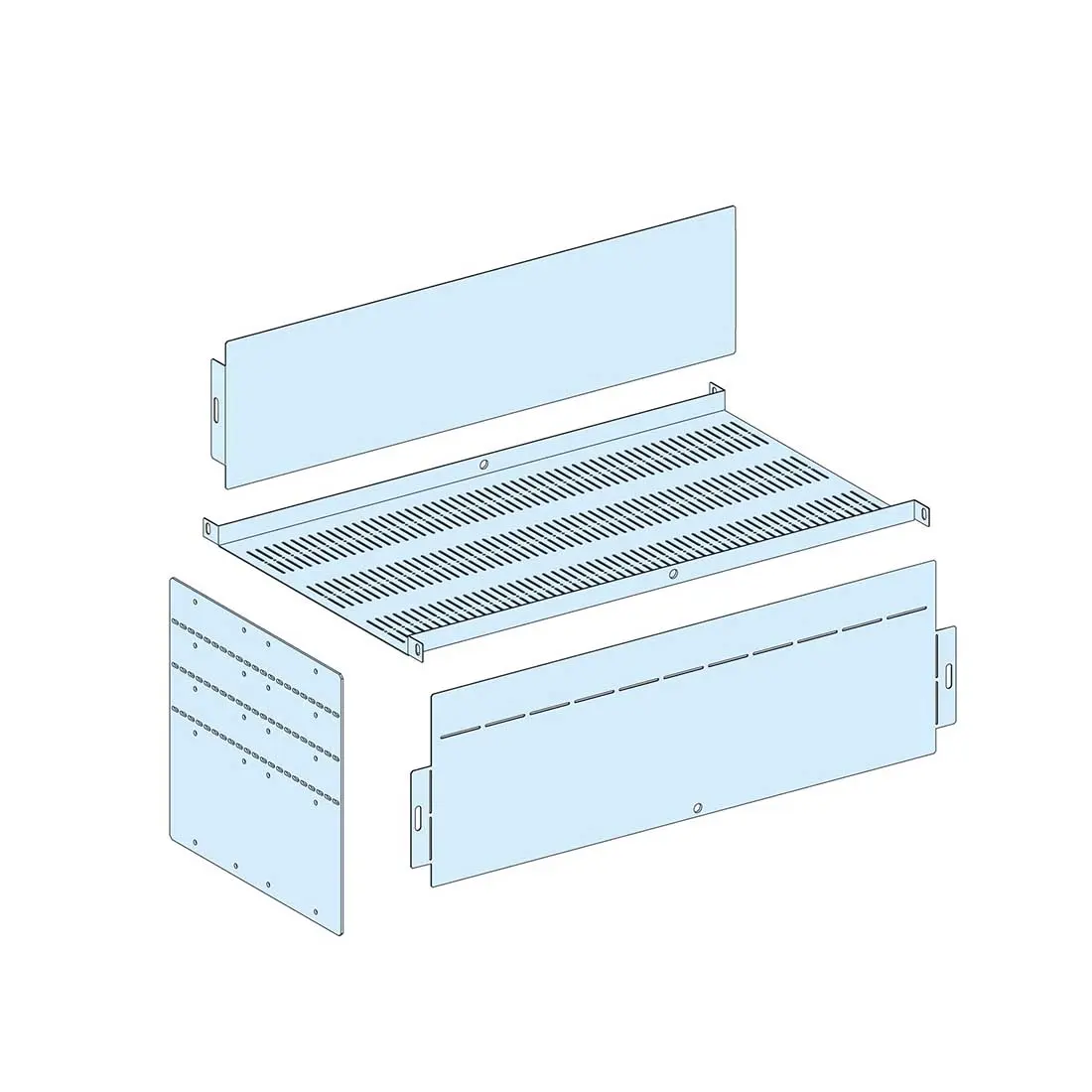شنايدر - إكسسوار لوحة خدمة - PARTITION OF PREFABRICATED CONNECTION DEVICES & 800A W650 D600