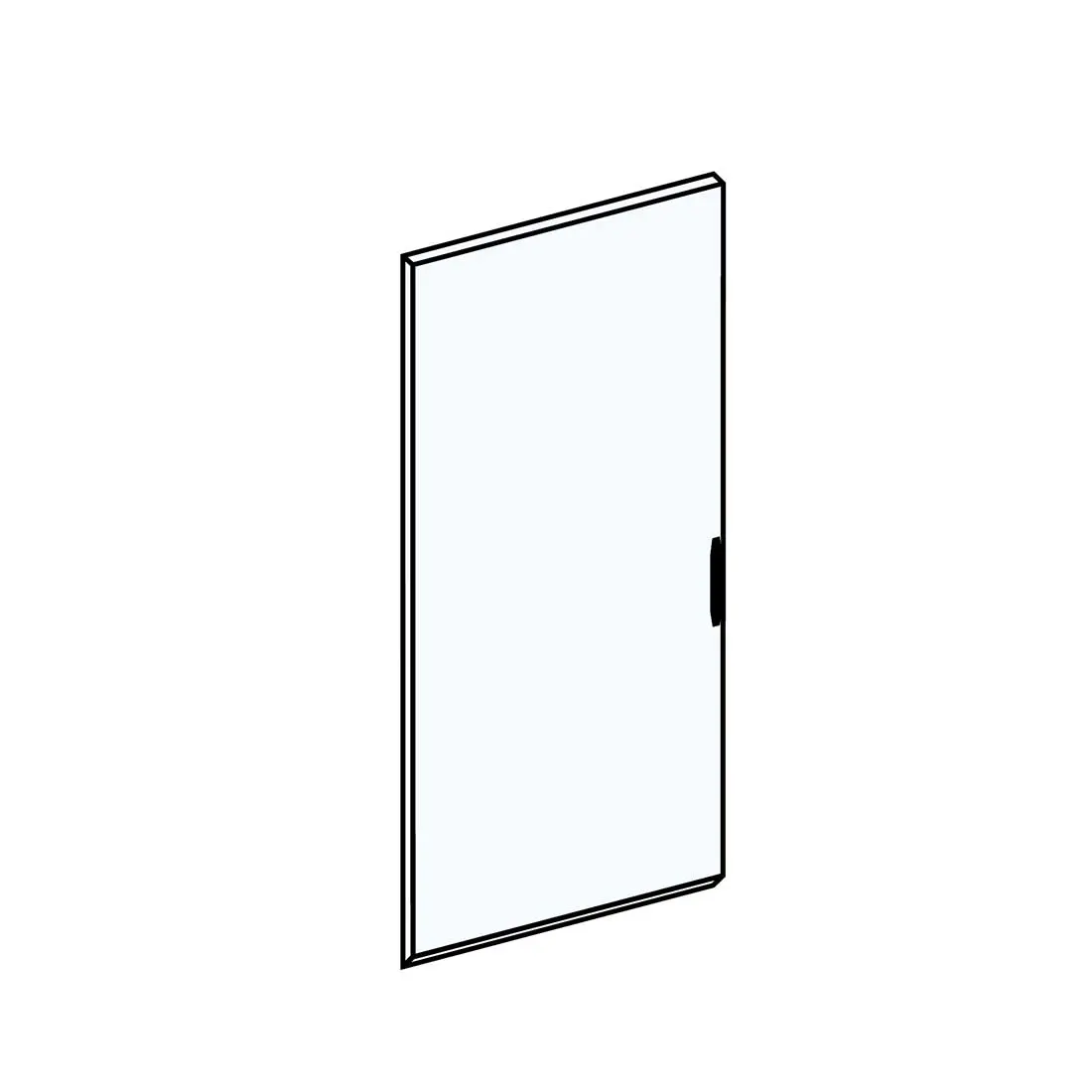 شنايدر - إكسسوار لوحة خدمة - PLAIN DOOR+FRAME W600 7M PRISMA G IP55