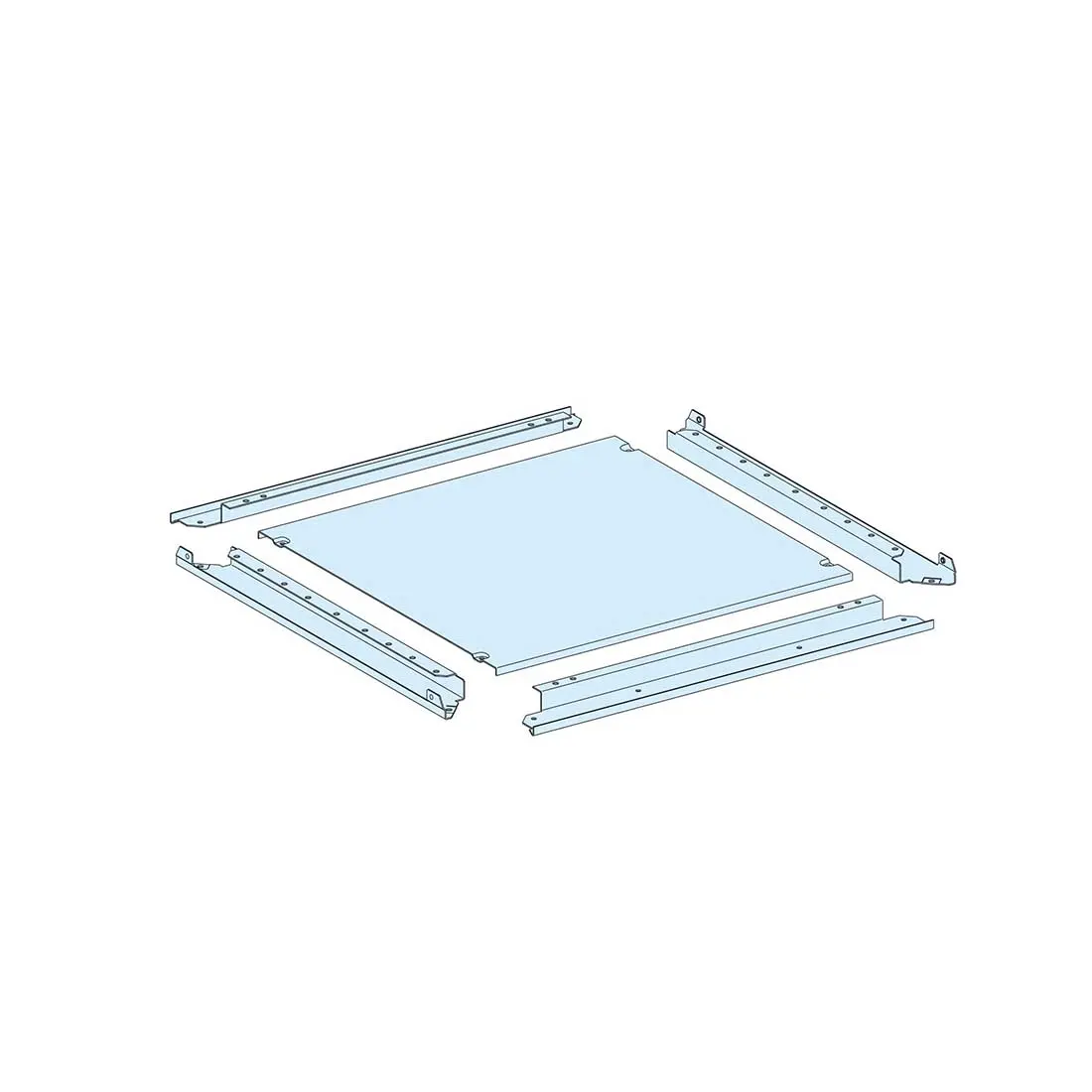 شنايدر - إكسسوار لوحة خدمة - IP55 PLAIN GL.PL.W300 D400