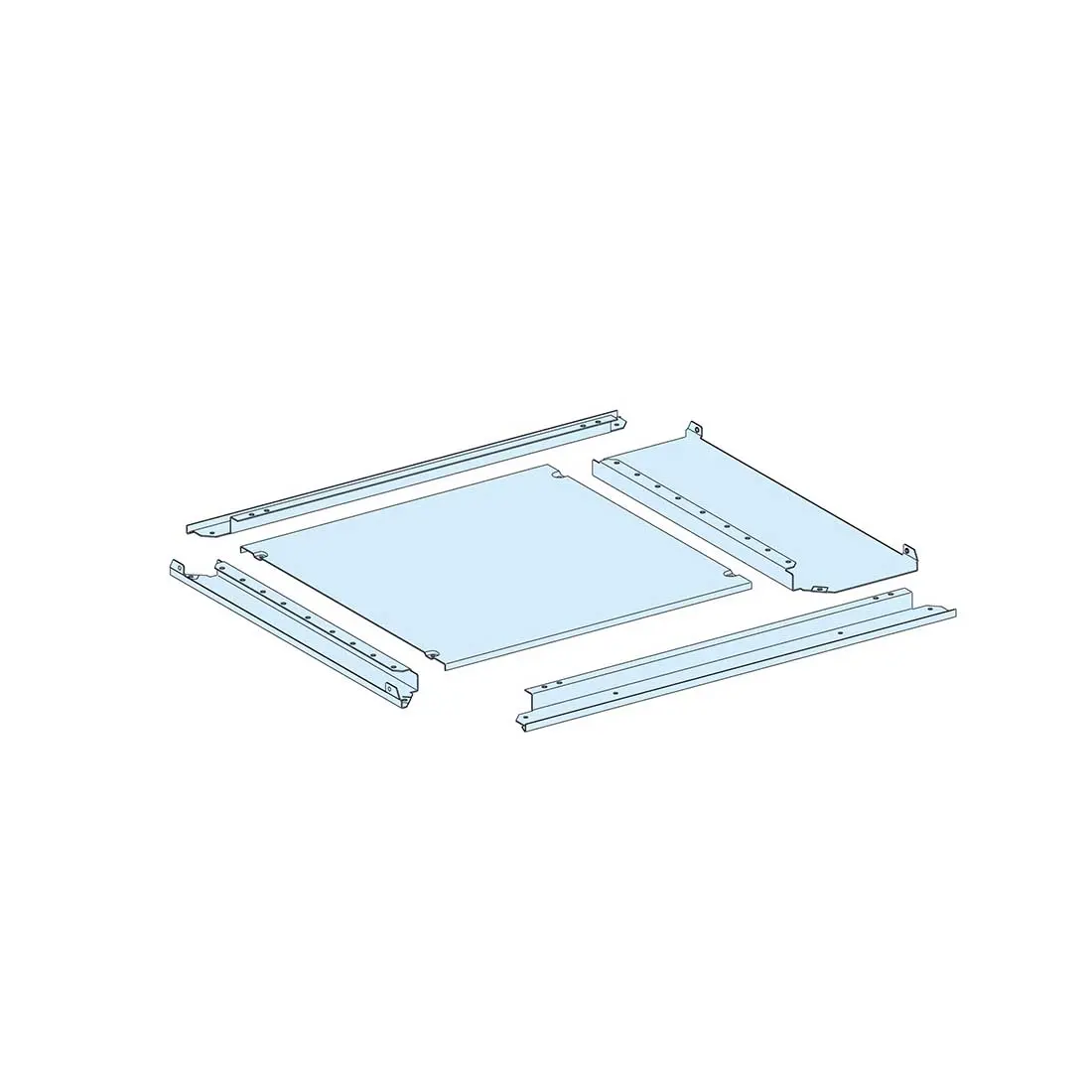 شنايدر - إكسسوار لوحة خدمة - IP55 PLAIN GL.PL.W650+150 D400