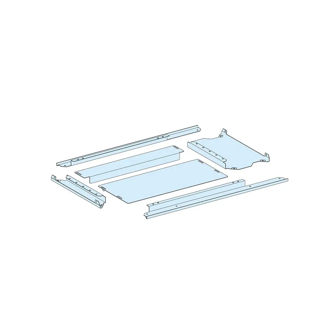شنايدر - إكسسوار لوحة خدمة - IP30 2-PART GL.PL.W650+150D400