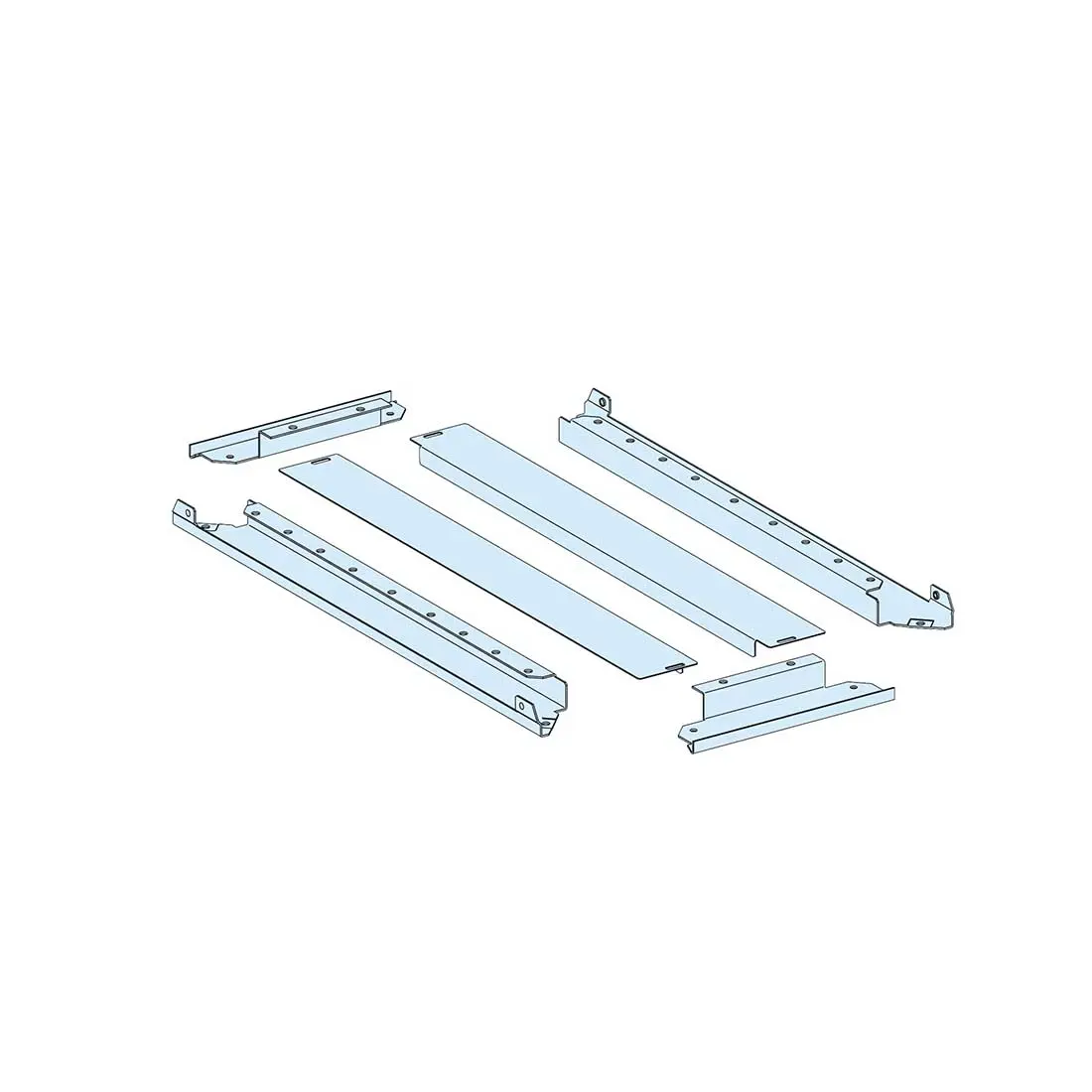 شنايدر - إكسسوار لوحة خدمة - IP30 2-PART GL.PL.W300 D600