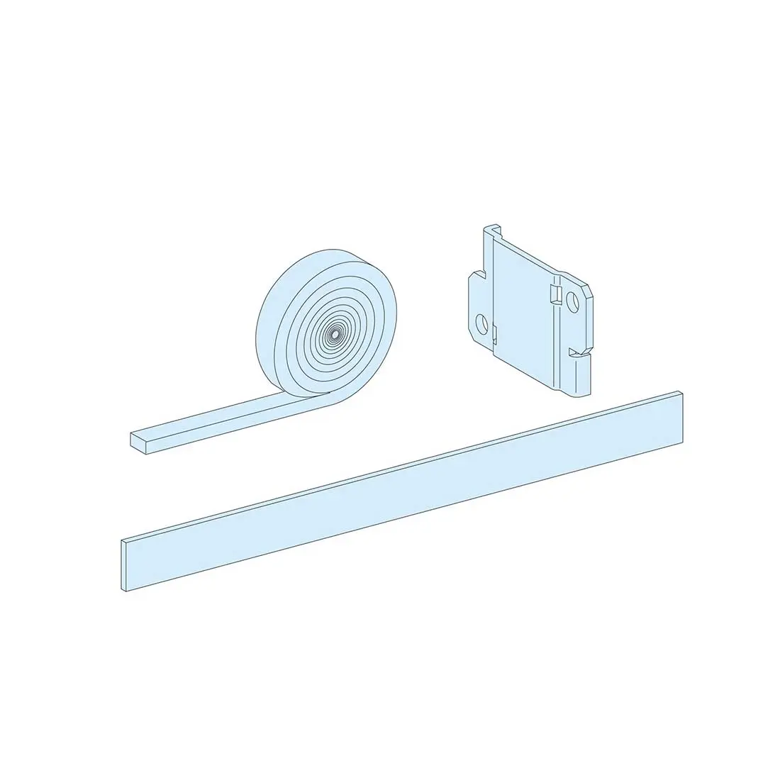 شنايدر - إكسسوار لوحة خدمة - DOUBLE DEPTH COMBINATION KIT