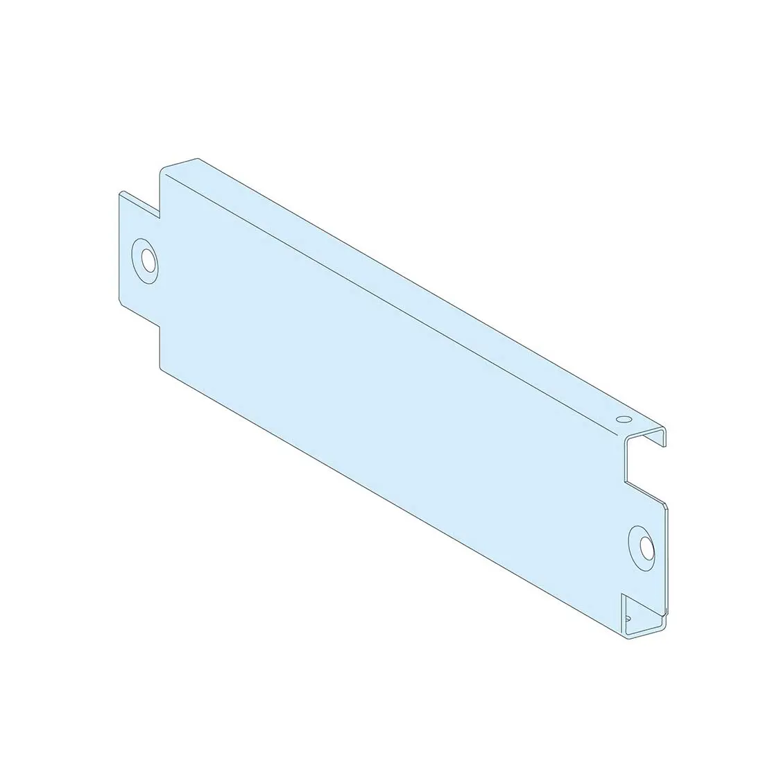 شنايدر - إكسسوار لوحة خدمة - 2 SIDE PLATES FOR PLINTH D400