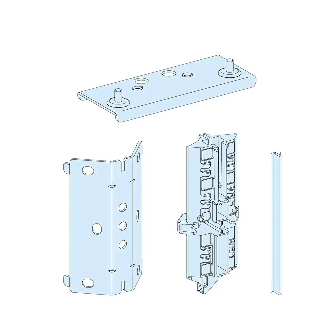 شنايدر - إكسسوار لوحة خدمة - ADDITIONAL COMBINATION KIT PRISMA G IP30