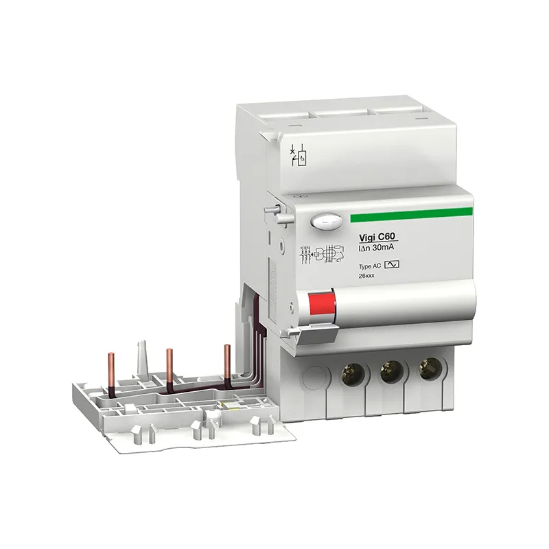 شنايدر - وحدة إضافة تسرب أرضي C60، Vigi C60، 3 Pole، 25A، 30mA