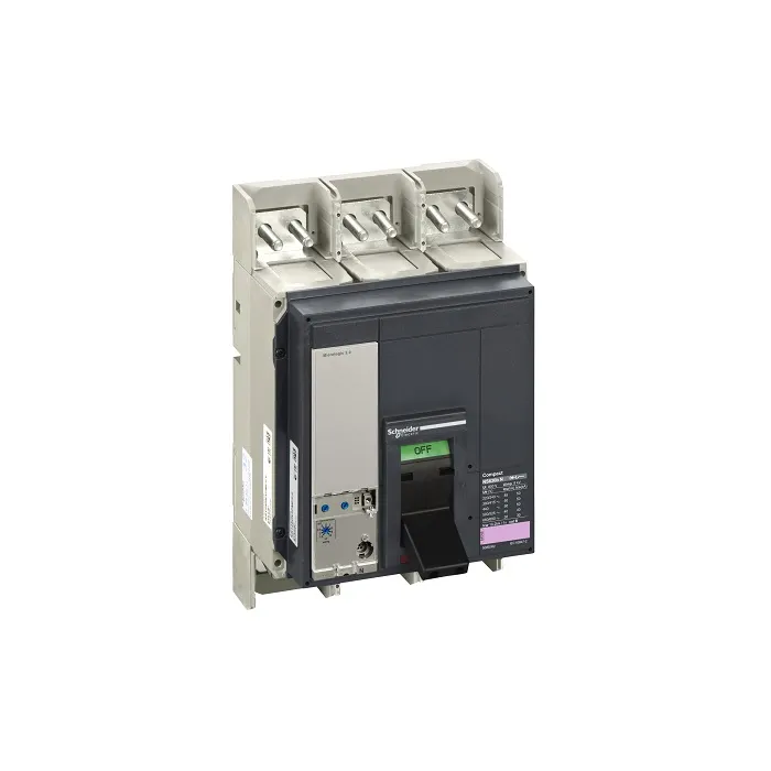 شنايدر - قاطع رئيسي 630 أمبير - ComPact NS630bN, 50 kA at 415 VAC, Micrologic 2.0 Trip Unit, 630A, Fixed, 3P 3d