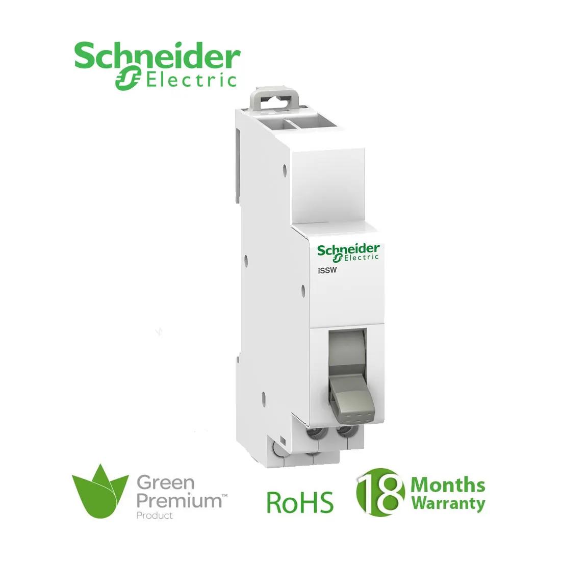 شنايدر - مفتاح مغير جهد 20 أمبير - 3 وضعيات - Linear switch - iSSW