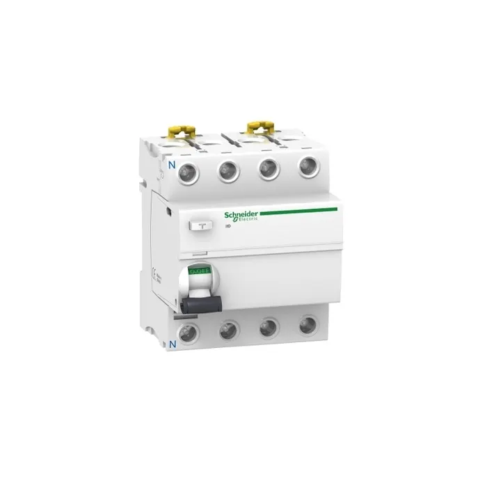 شنايدر - قاطع RCCB - نوع Acti9 iID, 4P, 100A, 30mA, Type AC