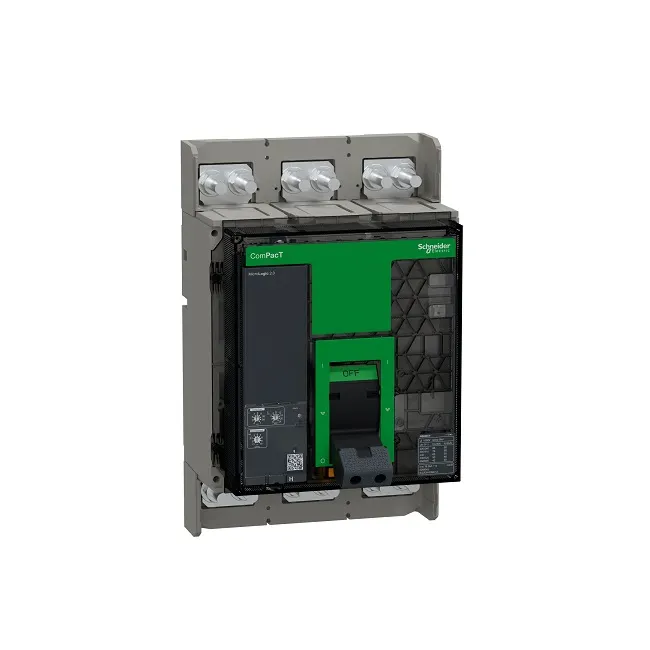 شنايدر - قاطع 800 أمبير - 3 خط - 70kA at 415VAC, 3P, Fixed, Manually Operated, MicroLogic 2.0