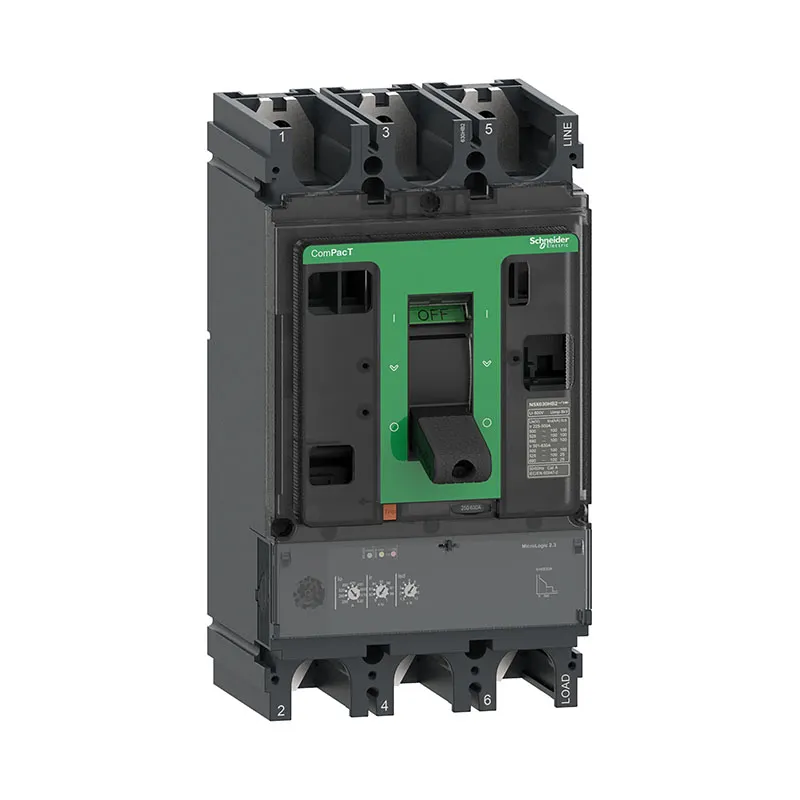 شنايدر - قاطع 400 أمبير - 3 خط - NSX400F, 36kA at 415VAC, MicroLogic 2.3 Trip Unit