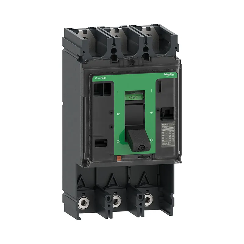 شنايدر - قاطع 630 أمبير - 3 خط - NSX630F, 630A, 3P, 36kA at 415VAC 50/60 Hz, w/o Trip Unit