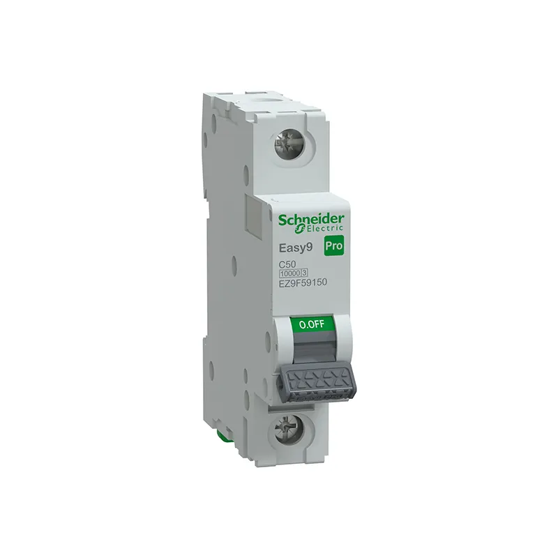SCHNEIDER -MCB, Easy9 Pro, 1P, 50A, C Curve, 10000A(IEC/EN 60898-1), 10kA(IEC/EN 60947-2)