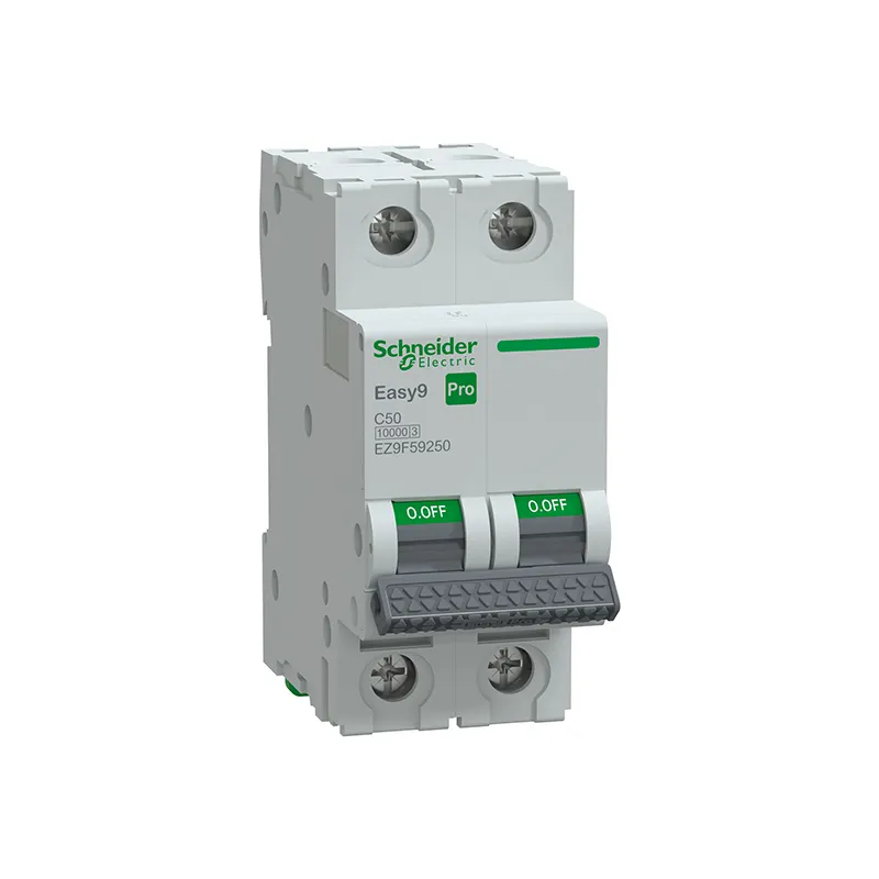 SCHNEIDER -MCB, Easy9 Pro, 2P, 50A, C Curve, 10000A(IEC/EN 60898-1), 10kA(IEC/EN 60947-2)