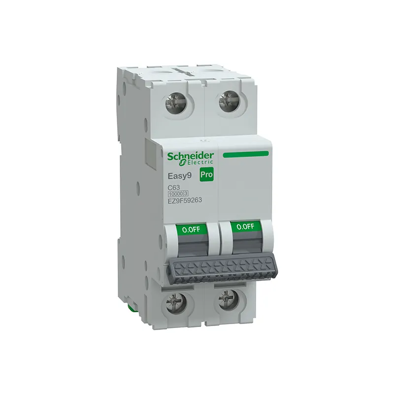 SCHNEIDER -MCB, Easy9 Pro, 2P, 63A, C Curve, 10000A(IEC/EN 60898-1), 10kA(IEC/EN 60947-2)