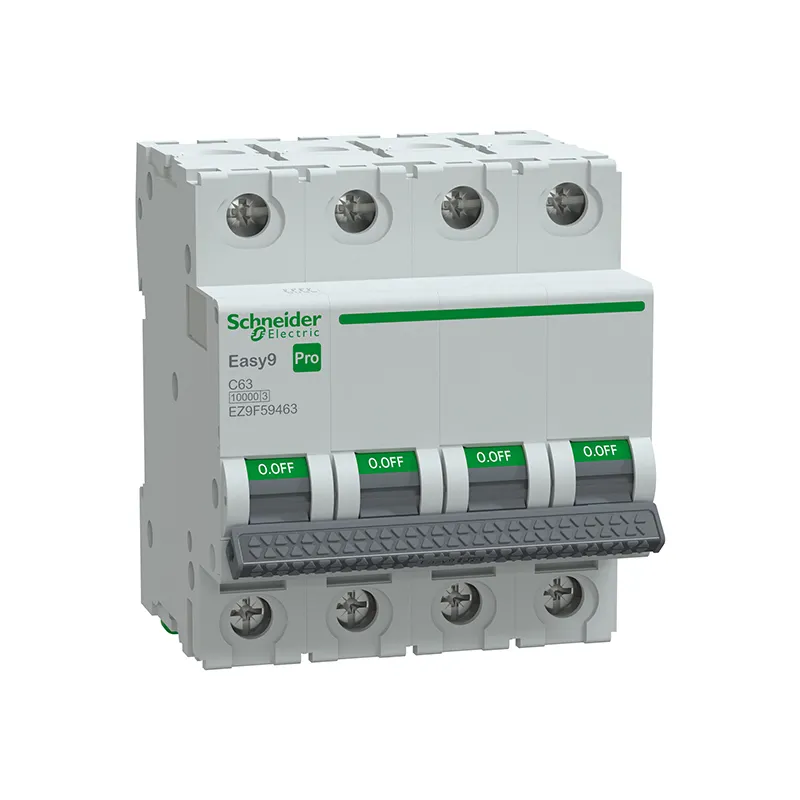SCHNEIDER -MCB, Easy9 Pro, 4P, 63A, C Curve, 10000A(IEC/EN 60898-1), 10kA(IEC/EN 60947-2)