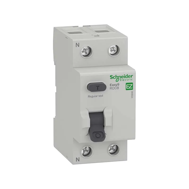 شنايدر - قاطع تفاضل - RCCB Breaker, Easy9, 2P, 63A, 30 mA, Type AC - Easy9