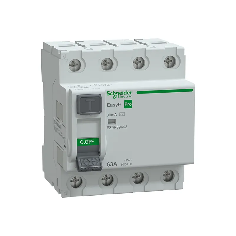 SCHNEIDER -RCCB, Easy9 Pro, 4P, 63A, AC Type, 30mA