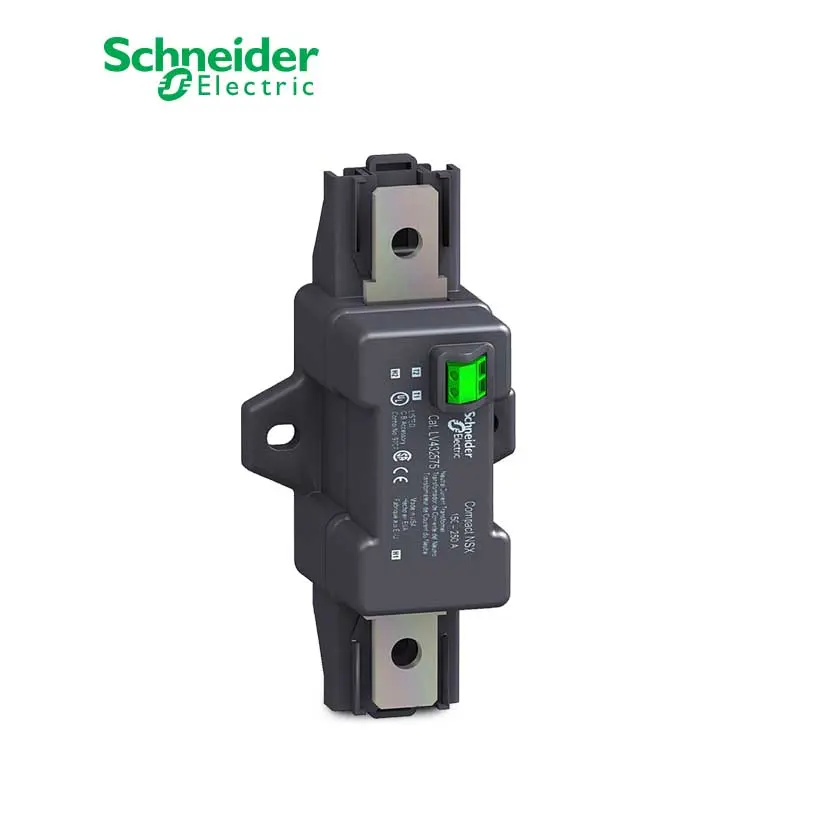 شنايدر - أرضي خارجي لمحول تيار - Compact NSX100, 25A to 100A, For 3 Poles Circuit Breakers with Micrologic 5/6 Trip Unit