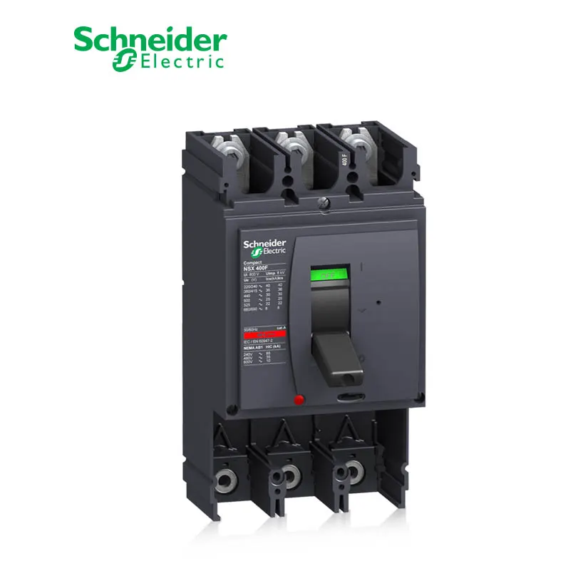 شنايدر - قاطع رئيسي 400 أمبير - ComPact NSX400N, 400A, 3P, 50kA at 415 VAC 50/60 Hz, w/o Trip Unit