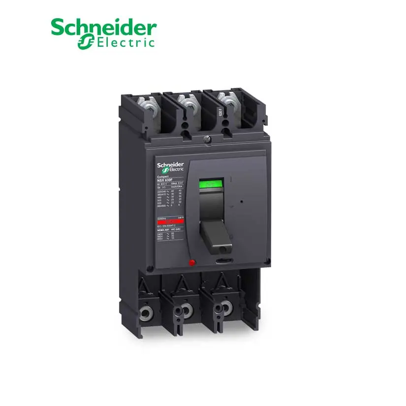 شنايدر - قاطع رئيسي 630 أمبير - ComPact NSX630N, 630A, 3P, 50kA at 415 VAC 50/60 Hz, w/o Trip Unit