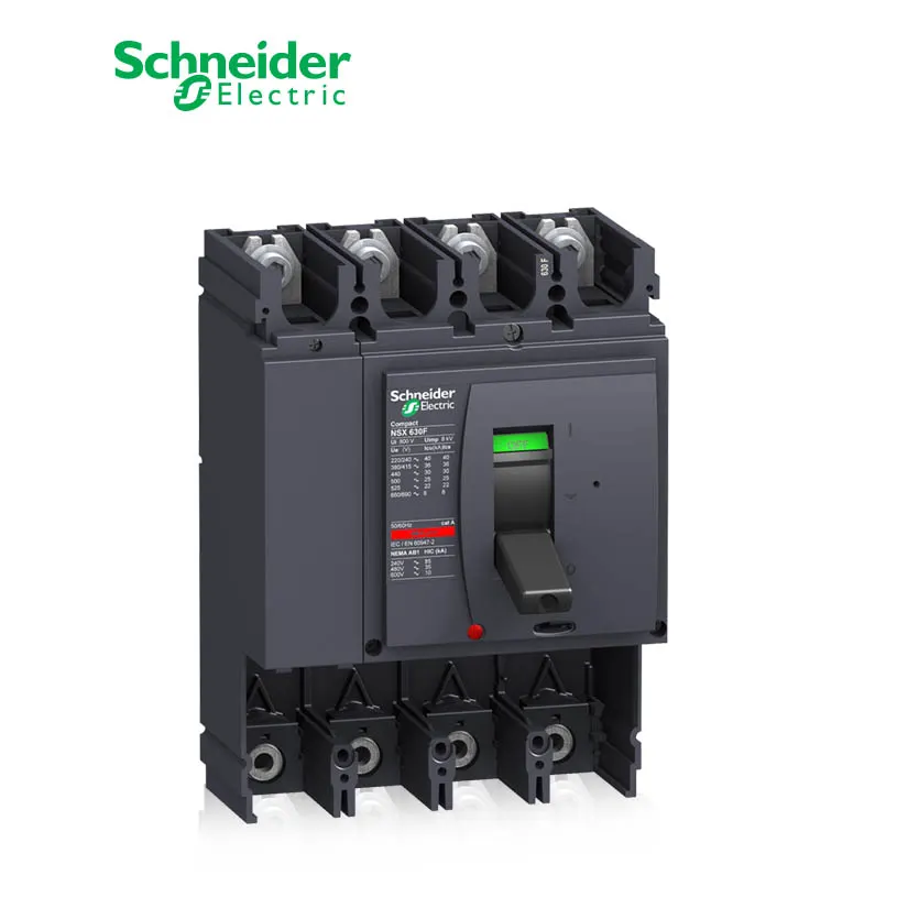 شنايدر - قاطع رئيسي 630 أمبير - ComPact NSX630N, 630A, 4P, 50kA at 415 VAC 50/60 Hz, w/o Trip Unit