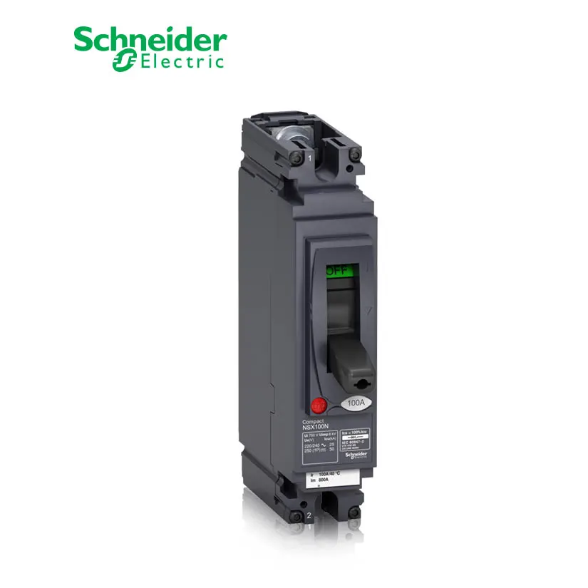 شنايدر - قاطع رئيسي 20 أمبير - ComPact NSX100N AC/DC, 1P 1d, 25kA at 240 VAC, TMD Trip Unit 20A