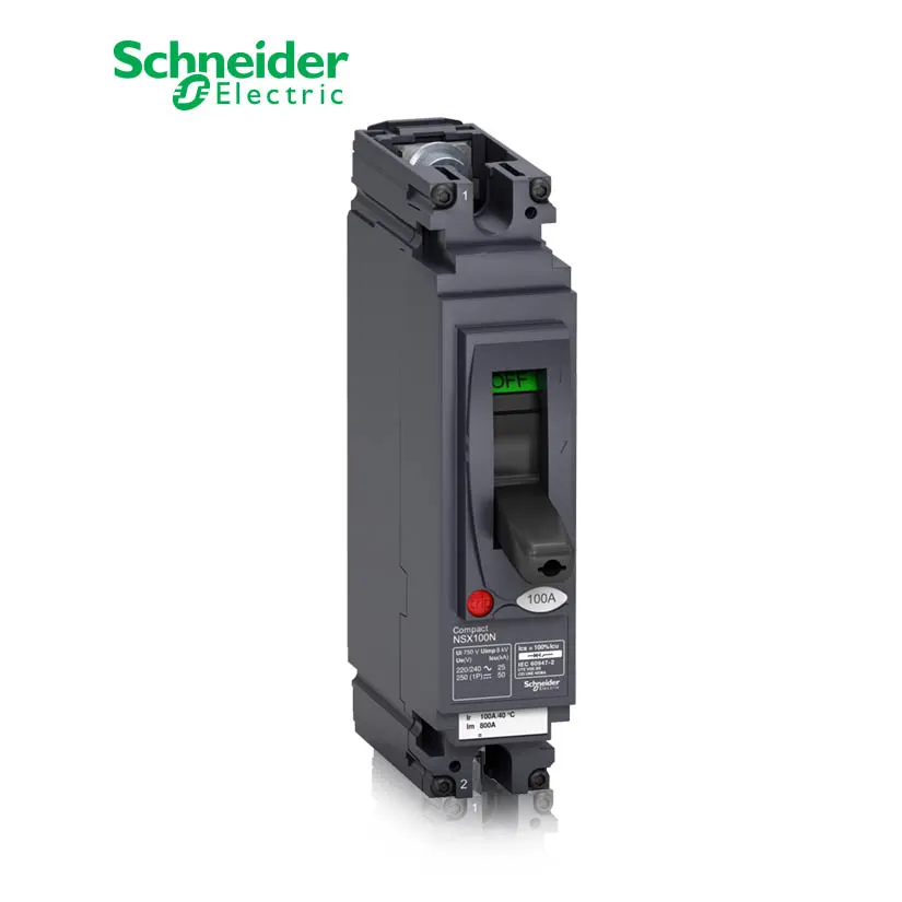 شنايدر - قاطع رئيسي 30 أمبير - ComPact NSX100N AC/DC, 1P 1d, 25kA at 240 VAC, TMD Trip Unit 30A