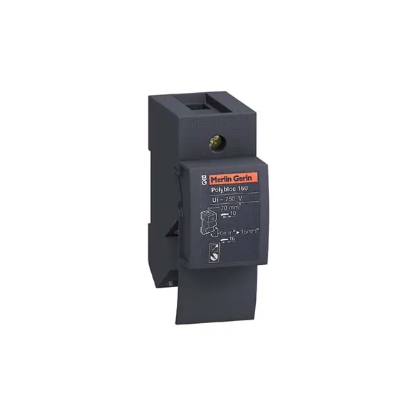 شنايدر - إكسسوار لوحة خدمة - LINERGY DX 1P DIST.BLOCK 160A 4M 6HOLES