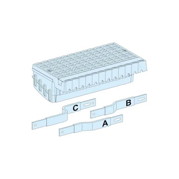 شنايدر - إكسسوار لوحة خدمة - LINERGY FC D.BLK /NSX250 3P TOG/FIX+CONN