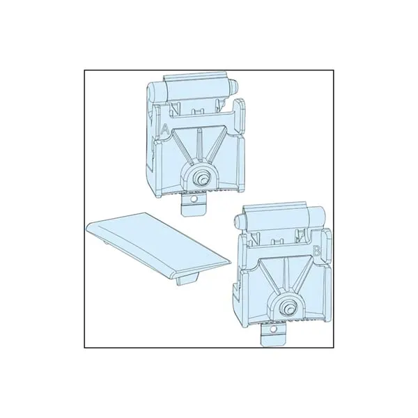 شنايدر - إكسسوار لوحة خدمة - FRONT PLATE HINGE KIT