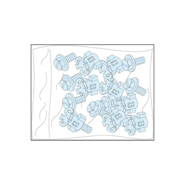 شنايدر - إكسسوار لوحة خدمة - 20 FRAMEWORK SCREWS+WING NUTS