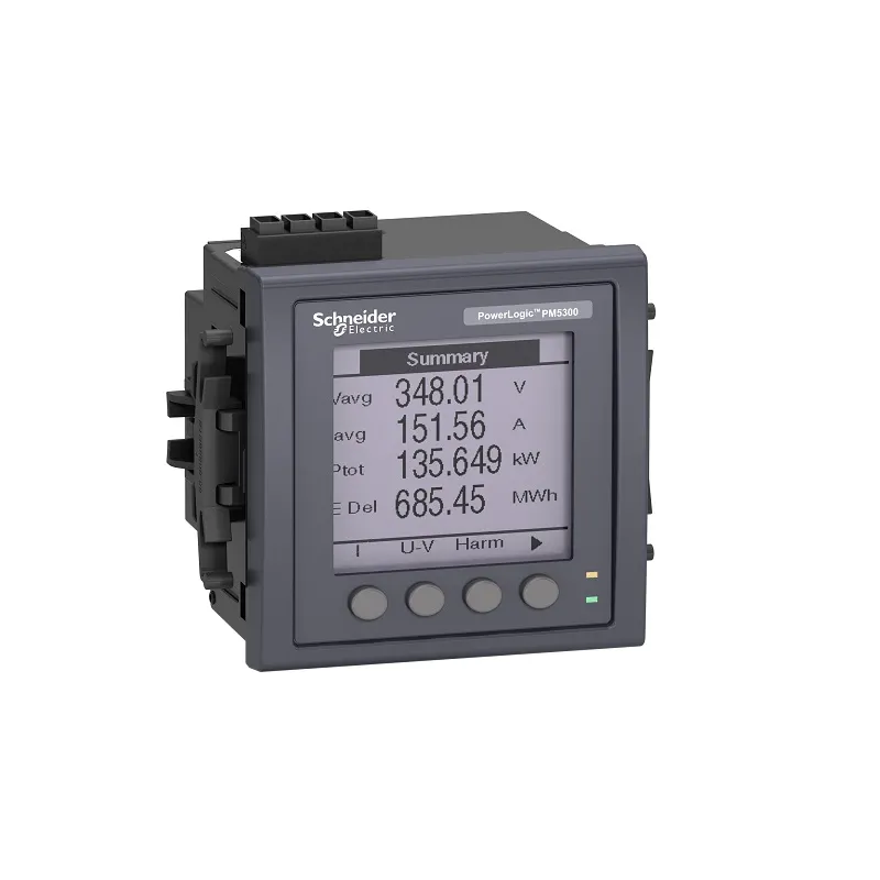 شنايدر - جهاز قياس - PM5340 Meter, ethernet, up to 31st H, 256K 2DI/2DO 35 alarms