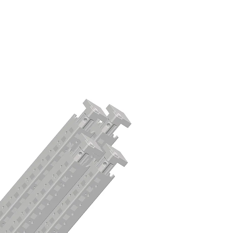 شنايدر - إكسسوار لوحة خدمة - 4 VERTICAL UPRIGHTS SF 2200
