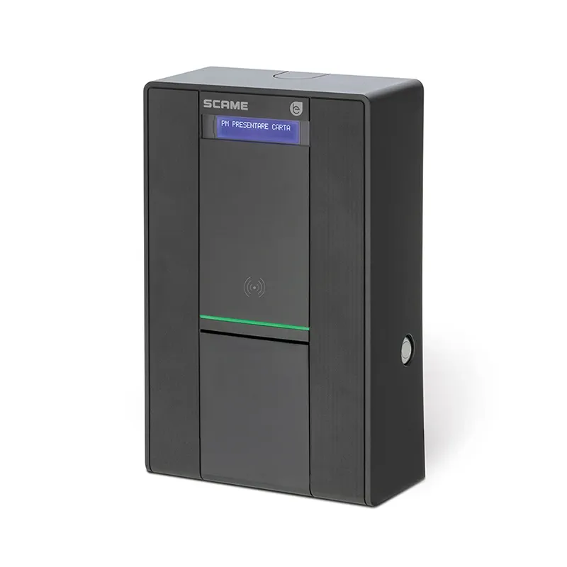 سكامي - صندوق حائط 1 مقبس نوع 2، 3P + N + E، 32A 400V، 22kW، IP55، IK10، OCPP 1.6 JSON