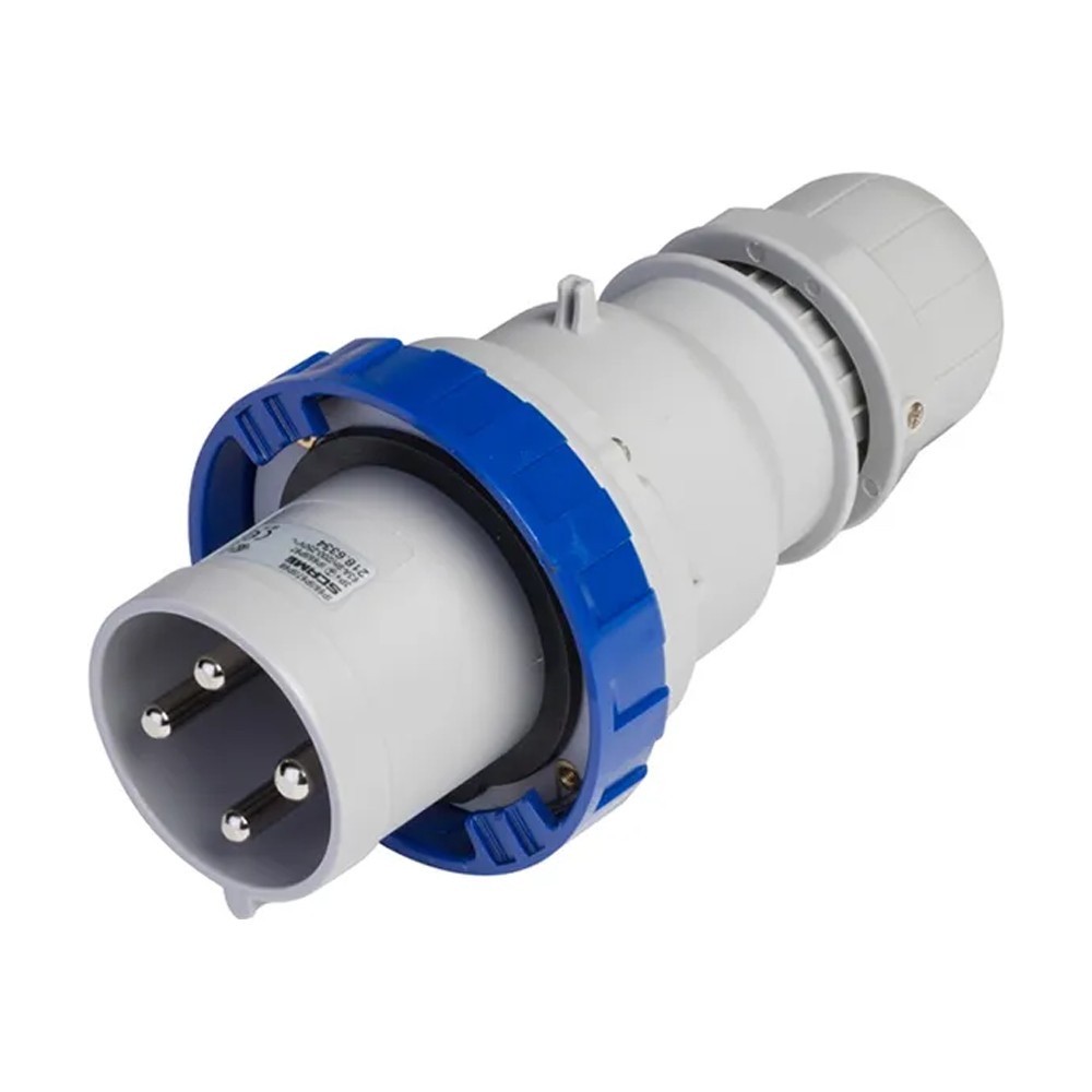 سكامي - قابس، 125A، 3P + N + E، 9h، 208-250V، 50Hz، 60Hz، أطراف قشرية