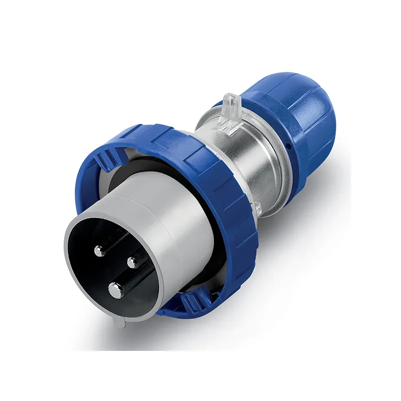 سكامي - قابس صناعي، 16A، 2P+E، 6h، IP66/IP67/IP69، 200-250V، 50Hz، 60Hz، أطراف لولبية