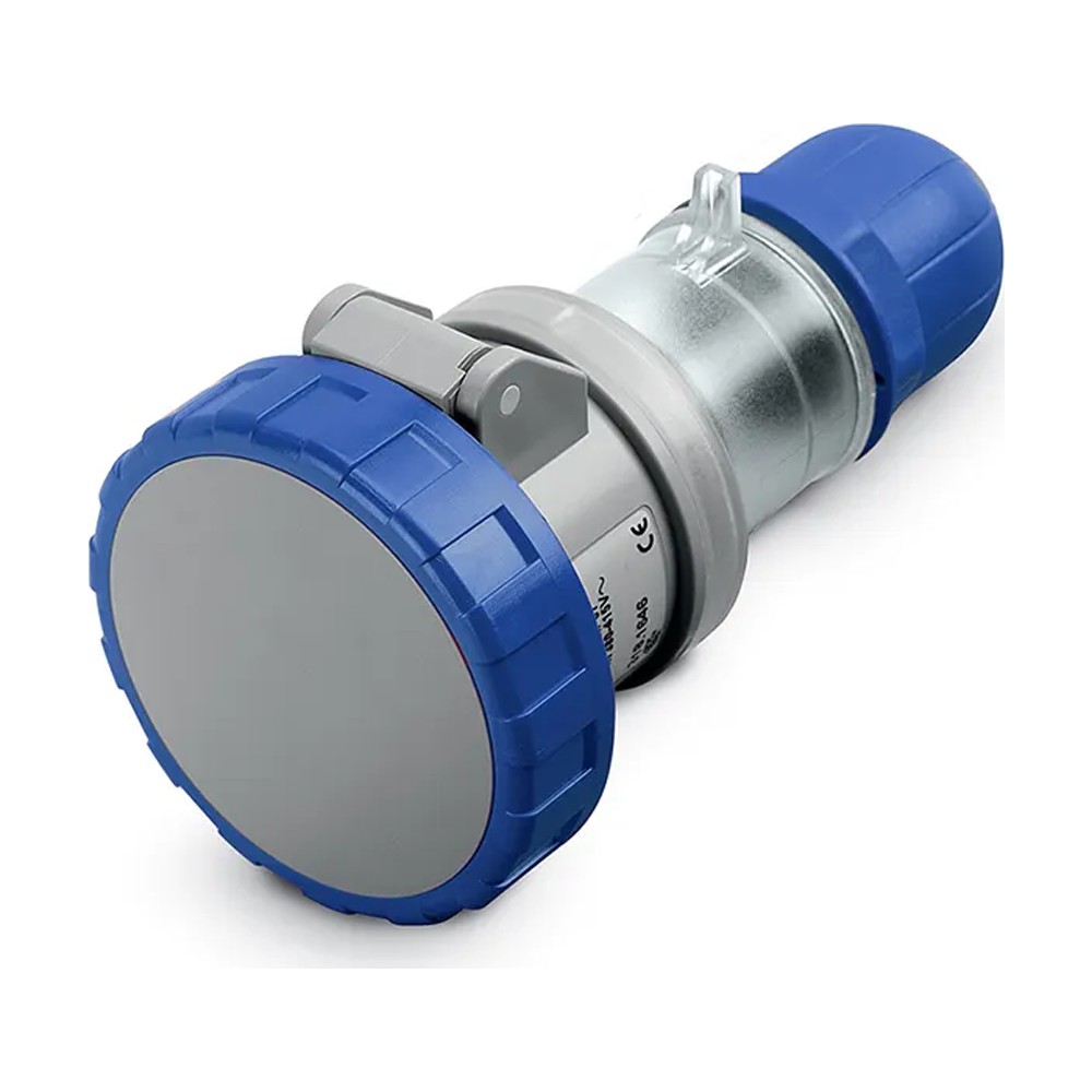 سكامي - موصل، 16A، 2P+E، 6h، IP66/IP67/IP69، 200-250V، 50Hz، 60Hz، أطراف لولبية