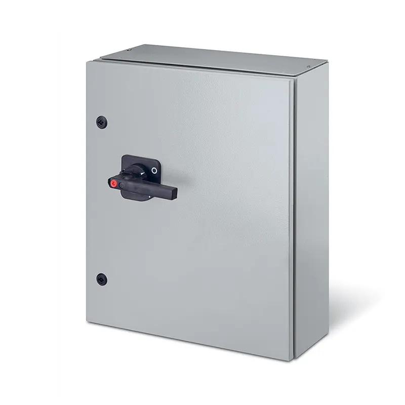 سكامي - مفتاح فصل، 630A، 3P+N، IP65، DIN-NH، 600x800x300mm، KF5، IK10، عام، رمادي/أسود