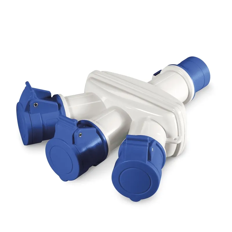 سكامي - محول فيش صناعي - 16 أمبير - 230 فولت IP44 - 2P+E - Thermoplastic
