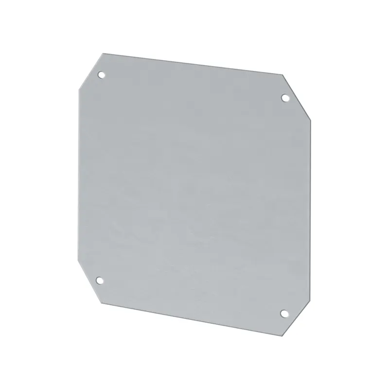 سكامي - لوحة تركيب، 166x142x64mm، فولاذ مغلف بالزنك، رمادي