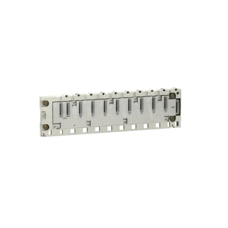 شنايدر - Rack M340 - 8 slots - panel, plate or DIN rail mounting