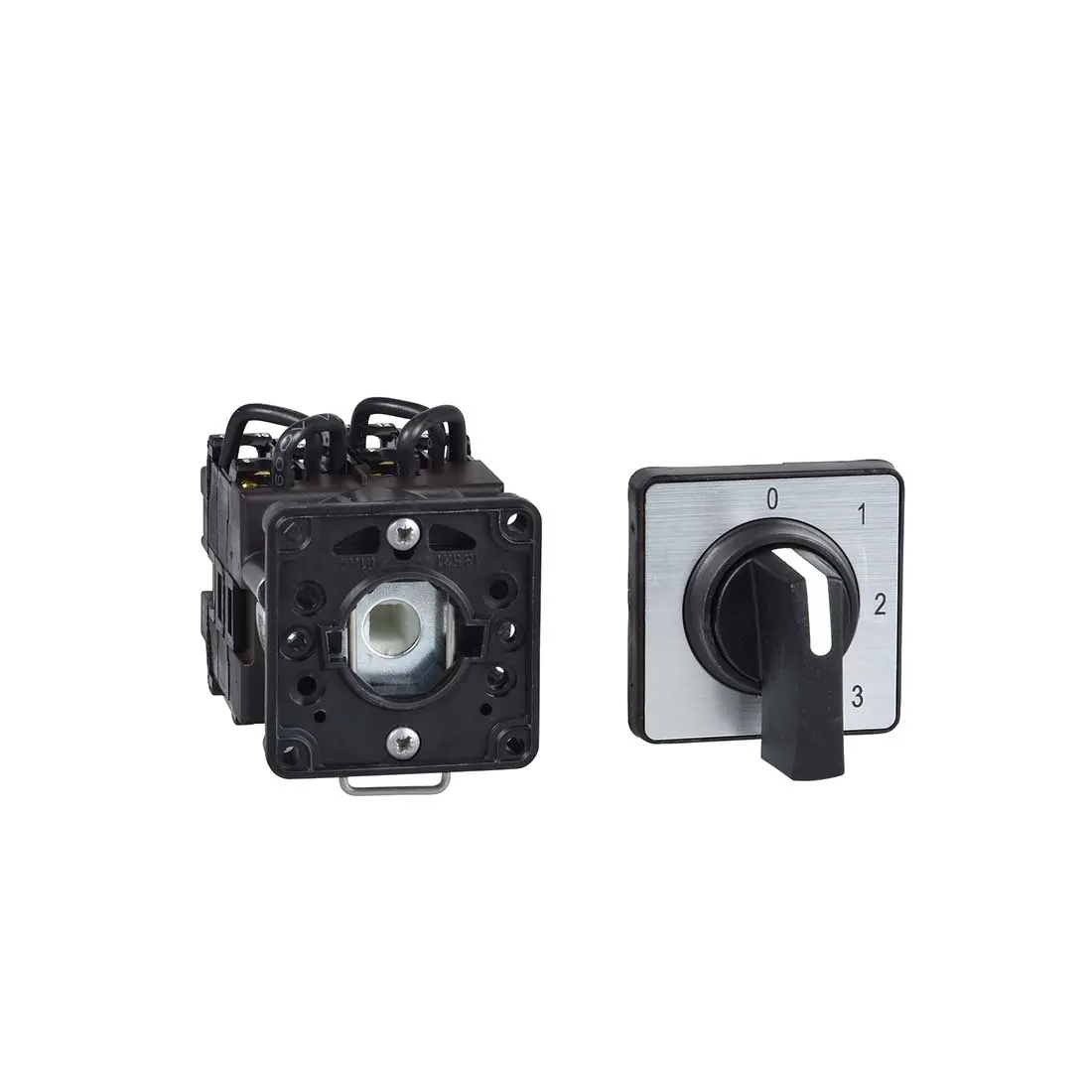 شنايدر - مفتاح - Cam ammeter - 3 circuits - 90° - 12 A - for Ø 22 mm