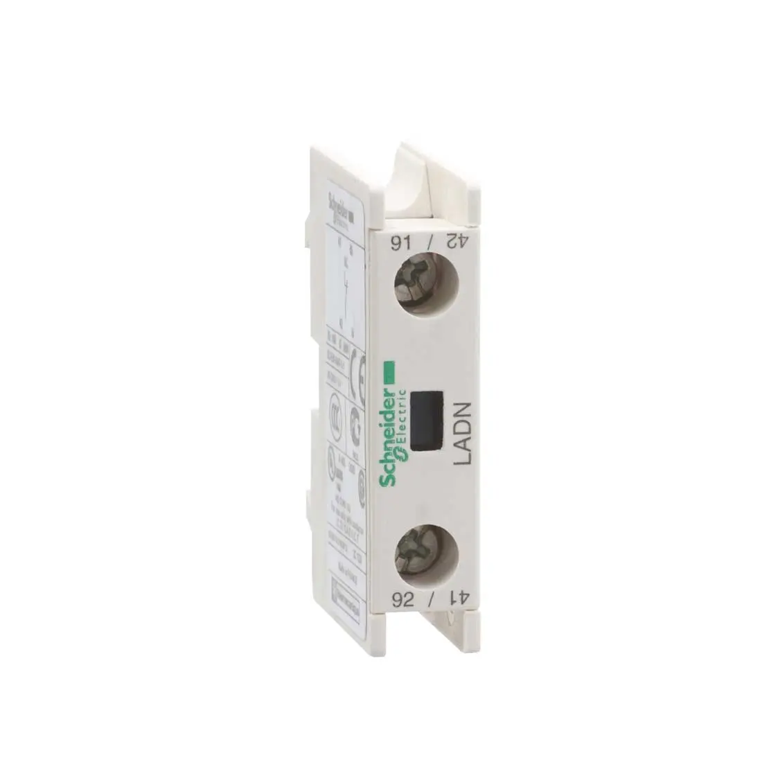 شنايدر - أكزيليري كونتاكت - Auxiliary contact block - 1 NO - screw-clamps terminals