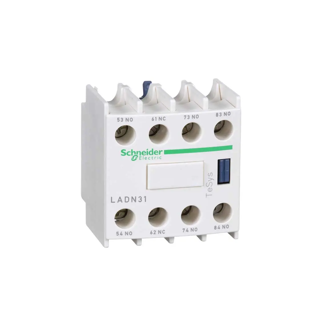 شنايدر - أكزيليري كونتاكت - Auxiliary contact block - 3 NO + 1 NC - screw-clamps terminals