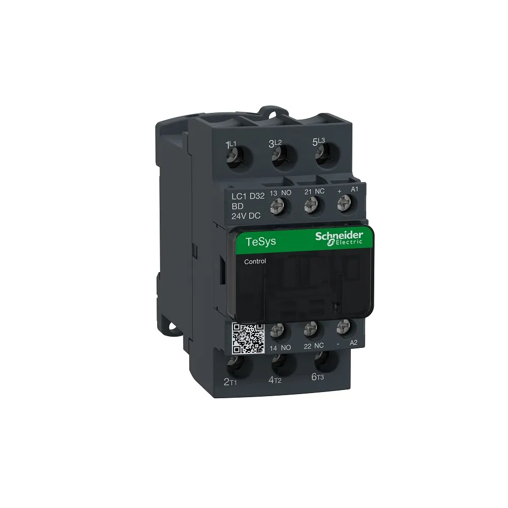شنايدر - كونتاكتور 32 أمبير - 3 خط - AC-3/AC-3e, <=440V, 32A, 24V DC Coil